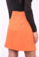 Skirt Selected Slfyasmina Orange.Com